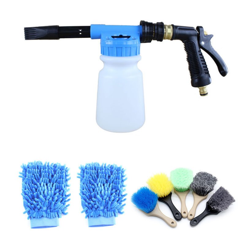 High Quality Car Foam Gun Pot High Power Pressure Car Wash Blaster for Car Auto Dust Descaling Rust Removal Cleaning