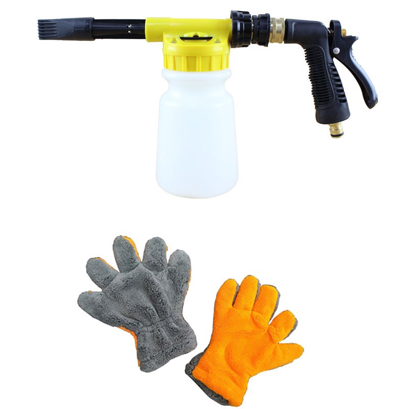 High Quality Car Foam Gun Pot High Power Pressure Car Wash Blaster for Car Auto Dust Descaling Rust Removal Cleaning