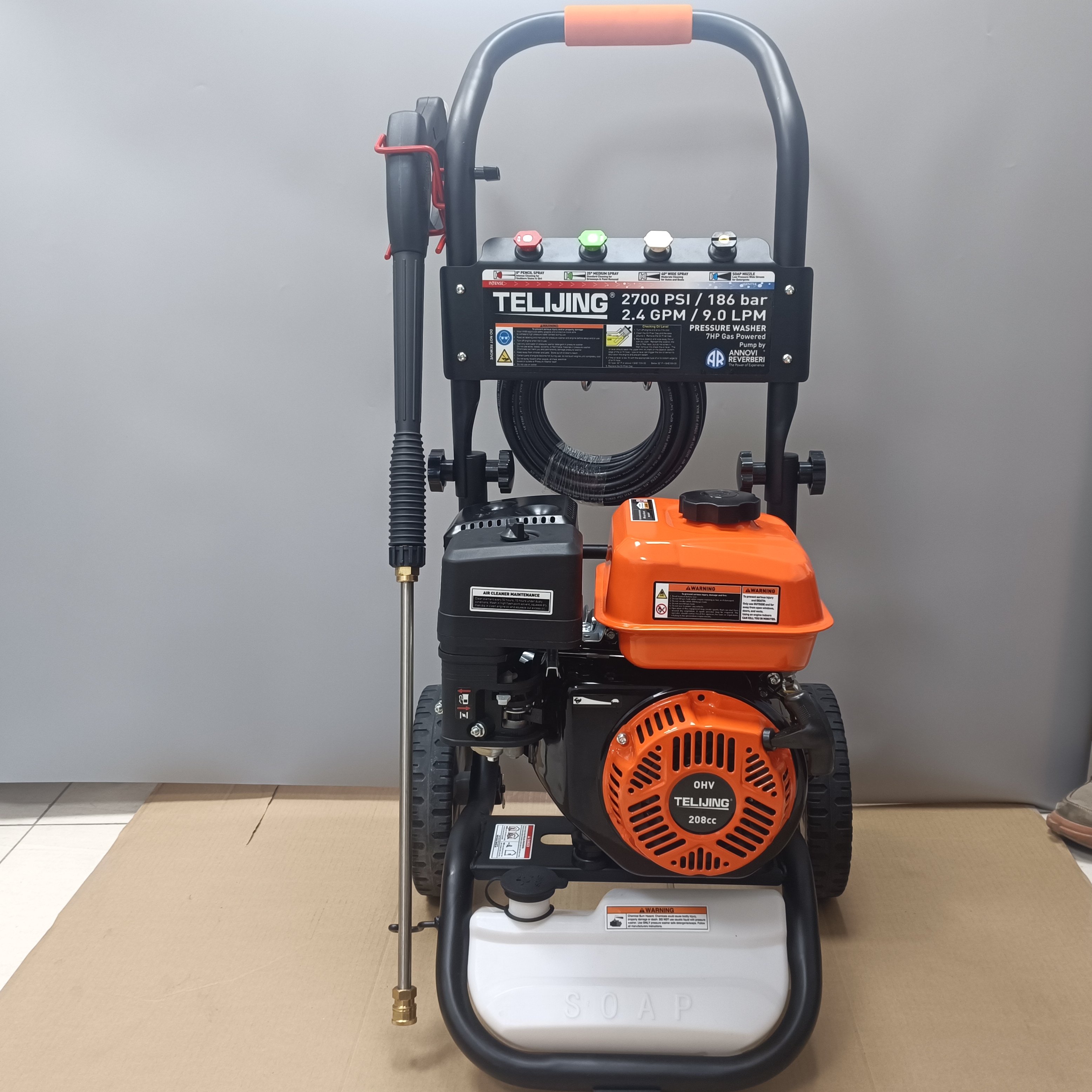 OEM Factory AR pressure pump 3300PSI/227Bar Gasoline Power Value 220v electric high pressure Cleaner Water jet washing machine