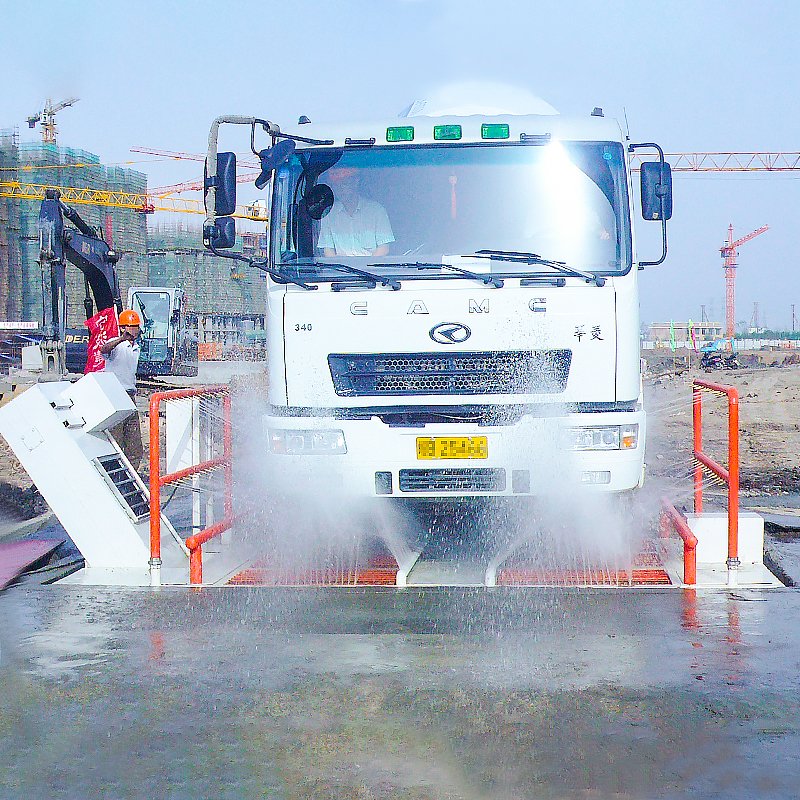 High Pressure Automatic Construction Site Sludge Tank Truck Car Washer Washing Machine