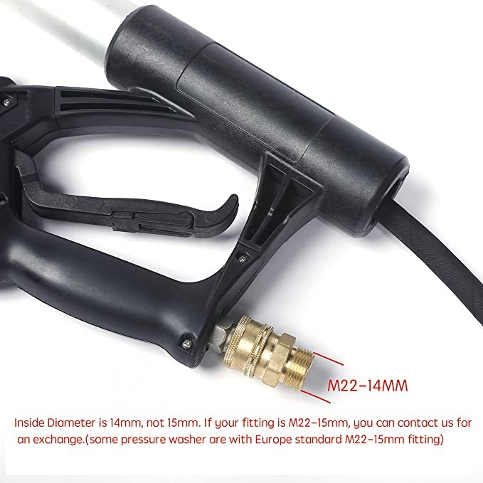 Up to 18FT High Pressure Washer Telescoping Spray Wand Car Washing for Sale