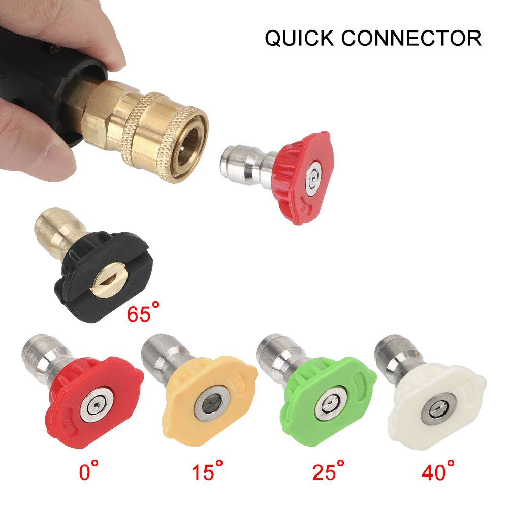 QY new car wash water gun set foam gun head cleaning machine high pressure foam pot pure copper PA pot fan-shaped