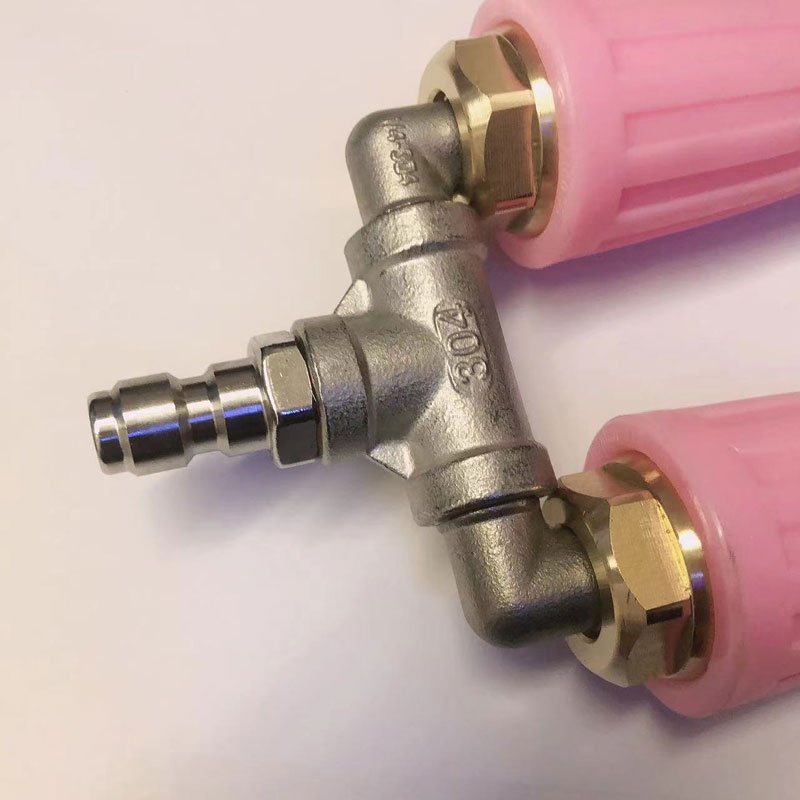 2pcs Rotary Nozzle High Pressure Washer Turbo Nozzle 1/4 Quick Plug 4000PSI For Auto Home Car Cleaning Washing Machine Accessory