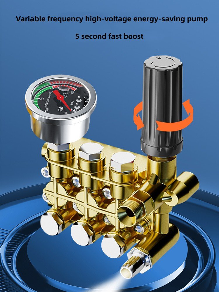 High Pressure Washer 304 Stainless Steel Priming Booster Pump Portable High Pressure Water Pump Car washing machine