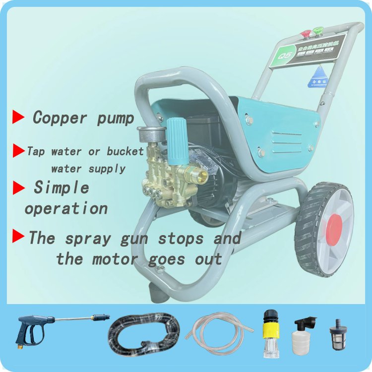 220V High Pressure Electric Car Washer Washing Pump Gun Cleaning Machine Cleaner