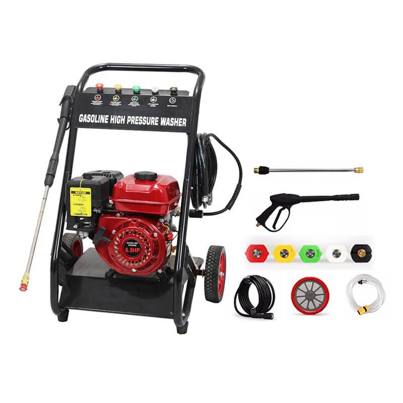 Gasoline Pressure 250bar Machine High Power Car Wash Equipment Industrial Petrol Deseil Diesel Mobile Commercial Car Washer