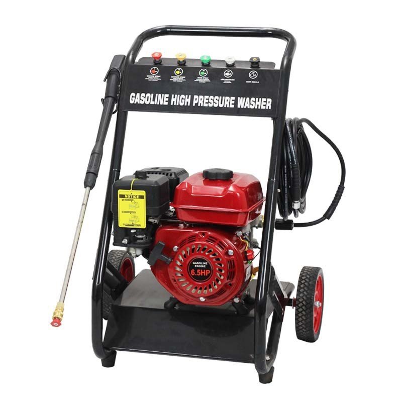 Gasoline Pressure 250bar Machine High Power Car Wash Equipment Industrial Petrol Deseil Diesel Mobile Commercial Car Washer