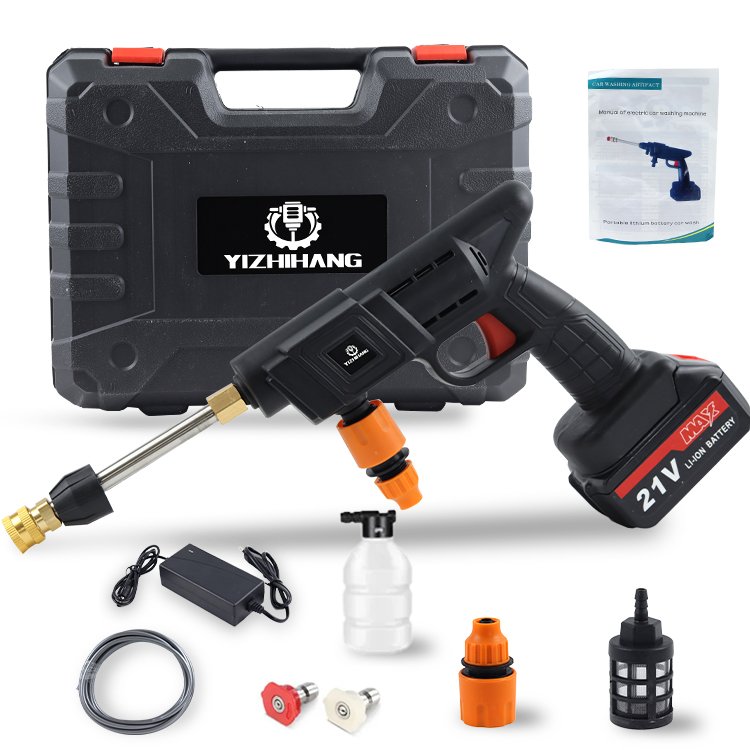 FSQ-5 Factory direct portable battery wireless cordless electric high pressure car washer