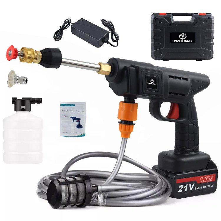 FSQ-5 Factory direct portable battery wireless cordless electric high pressure car washer