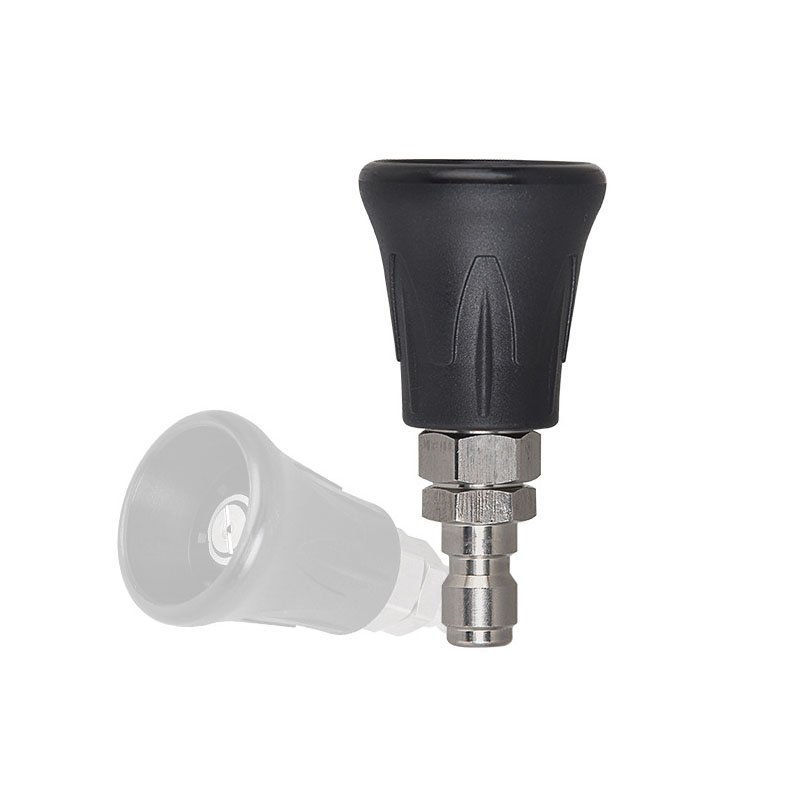New Type High Pressure Water Gun Nozzle Household Commercial Washer 1/4 Quick Connector Stainless Steel Fan Nozzle 5000psi