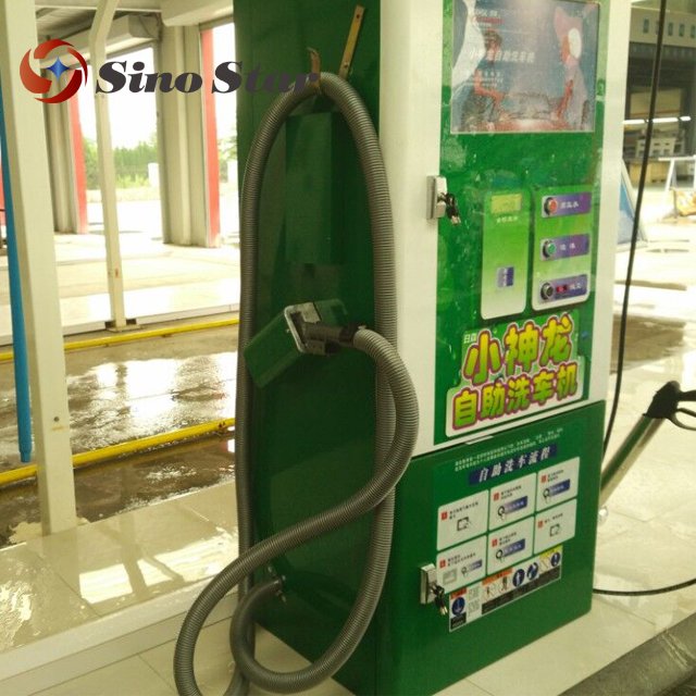 Small area occupied water jet coin operate electric car washing machine/self-service car washer in China