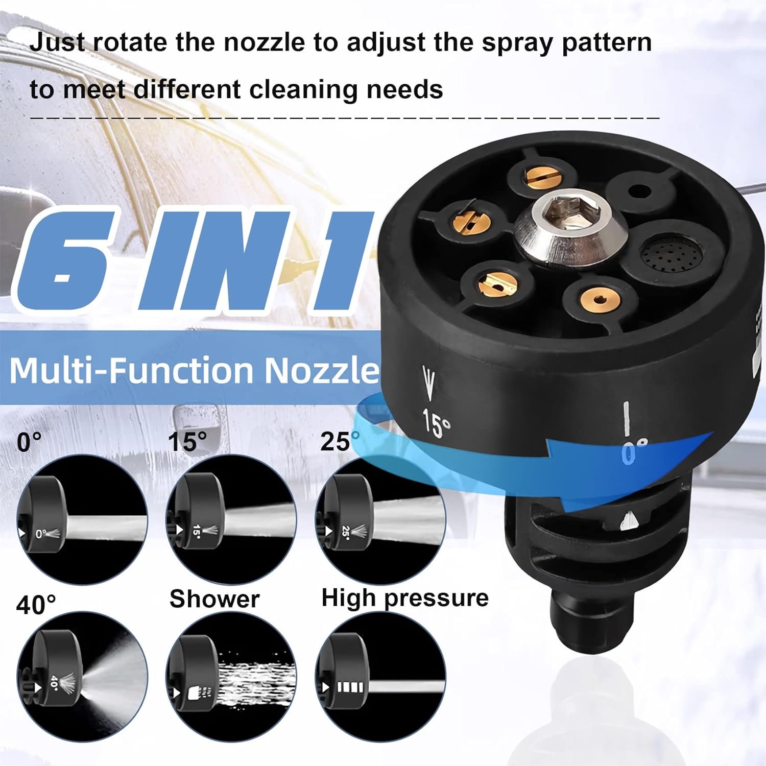 Newest Custom Portable Metal Water Washing Gun Garden 96V Guns High Pressure Hidrolavadora Cleaning Wash Machines Car Washer