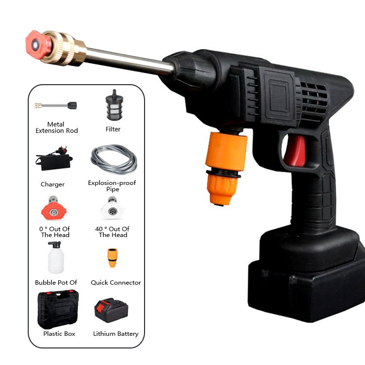 ASCW40 Portable Powerful High Pressure Car Washer 24V Lithium Cordless Car Washing Machine