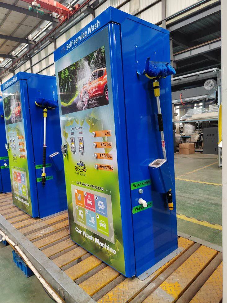 24-hour high pressure self-service car washer