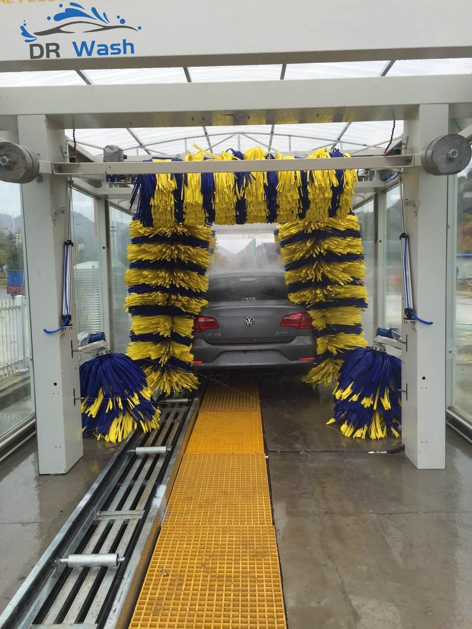 Cheap Price fully automatic waterless car wash washing machine for cars