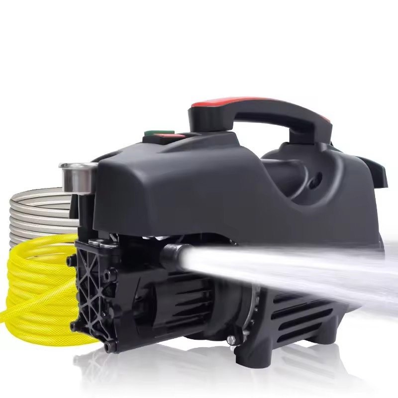 Strong Power 1800 Watts Motor Home Car Washer Machine High Pressure 150 Bars Convenient for Cleaning 12v Voltage Latest Design