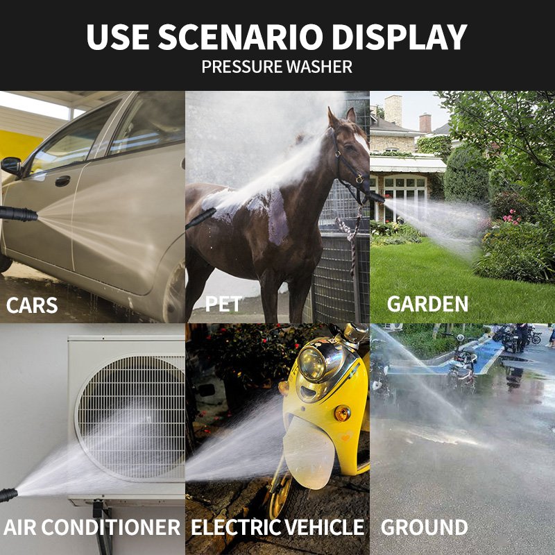 Electric Max Pressure 130 Bar High Pressure Car Washer Car Portable Washer