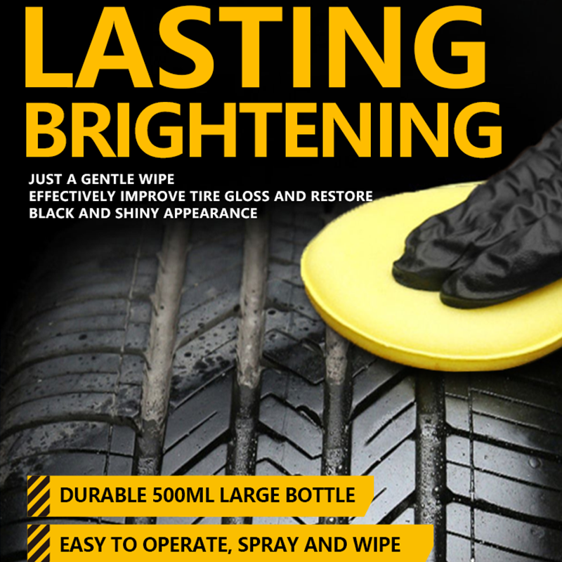 KD-024 Car Tire Shine Longest Lasting Ultra Gloss Custom and Water Proof Liquid High gloss tyre polish