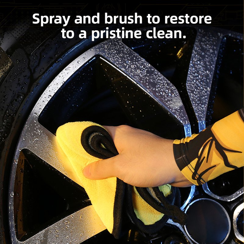 KD-038 Wheel Cleaning, Car Care Auto Detailing Spray Greasy And Dirty Cleaning Automatic Wheel Cleaner