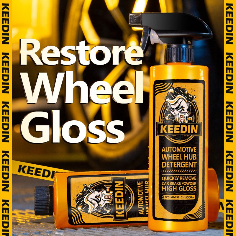 KD-038 Wheel Cleaning, Car Care Auto Detailing Spray Greasy And Dirty Cleaning Automatic Wheel Cleaner