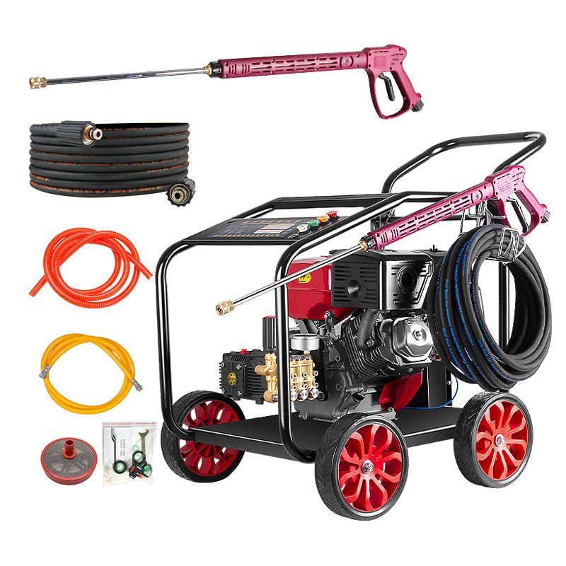 Easy Maintenance Gasoline High Pressure Cleaning Equipment Washer Drain Cleaner Water Jet Sewer Jetter Machines