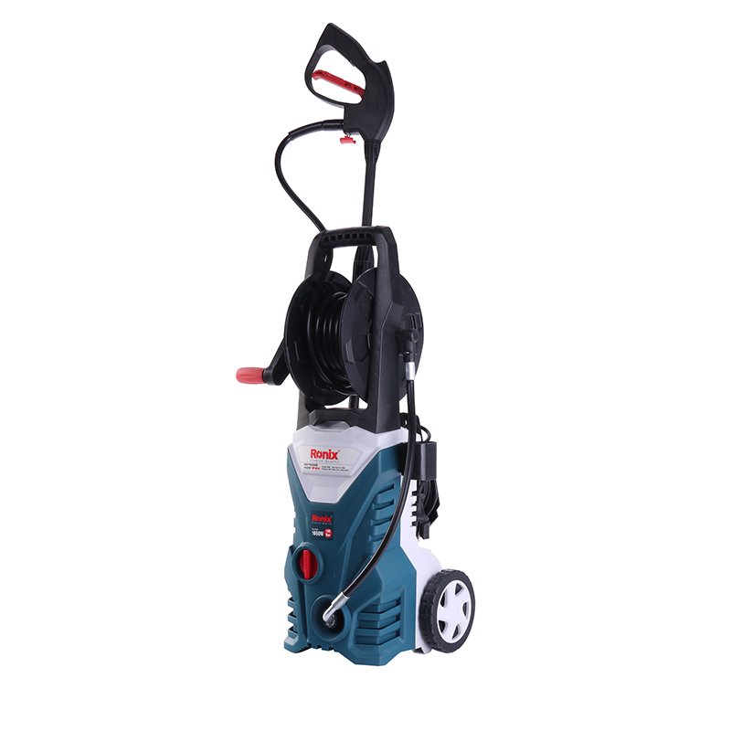 Ronix RP-U141 1650W Carbon Brush Motor 140Bar Blue Portable High Pressure Car Washer 5L/min Car Wash Machine Automatic