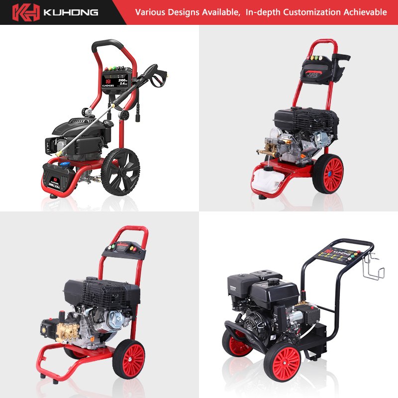 KUHONG 15hp 4000psi 15lpm Water Cannon High Pressure Car Washer Gasoline High Pressure Washer