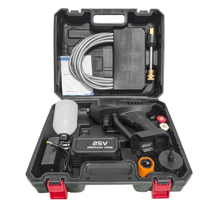 Car Washing Machine Water Spray Gun Car Wash Wireless Lithium Battery Portable High Pressure Car Washer