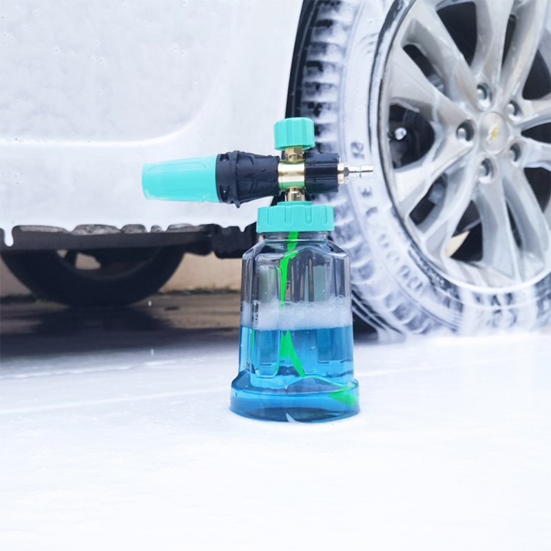 New Green high pressure washer foam spray gun cannon snow foam car clean lance for high pressure washer car washing