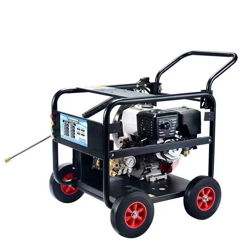 2024 Petrol 250bar Commercial Gasoline Surface Cleaner Car Washer Machine