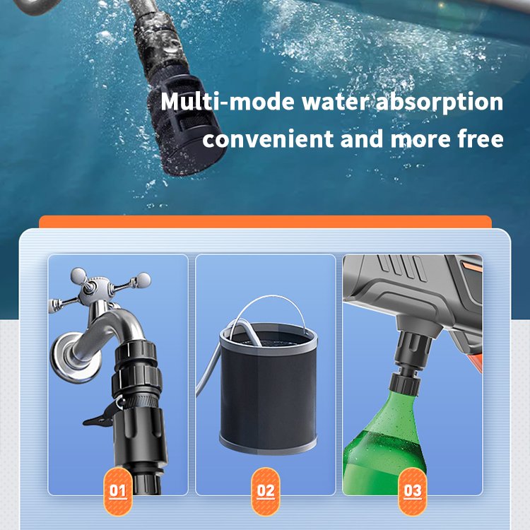 2024 New design High Pressure High Power Washer Gun 22bar Pressure Washer Spray Gun For Car Washing