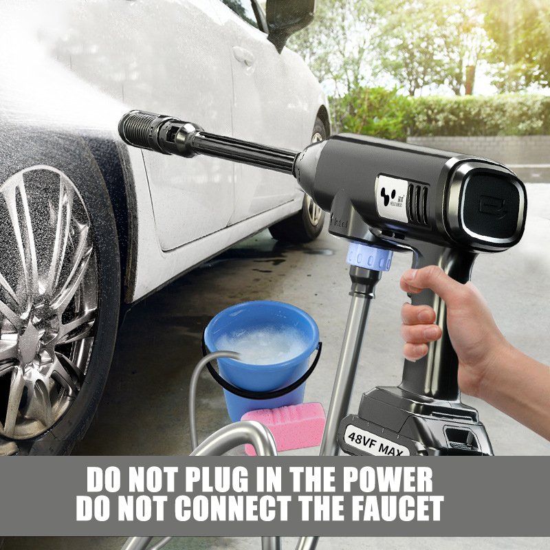 Car Washing Machine Water Spray machine Car Wash Wireless Lithium Battery Portable High Pressure Car Washer