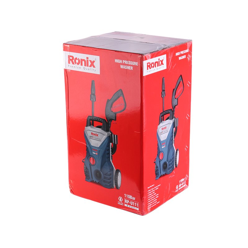 Ronix RP-U111 Model 1400w Powerful High Pressure Car washer 110BAR Cleaning Tools with Universal Motor
