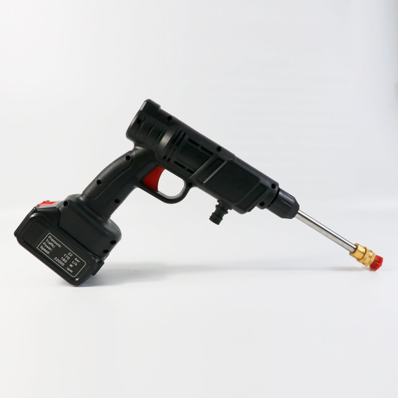 Car Washing Machine Water Spray Gun Car Wash Wireless Lithium Battery Portable High Pressure Car Washer