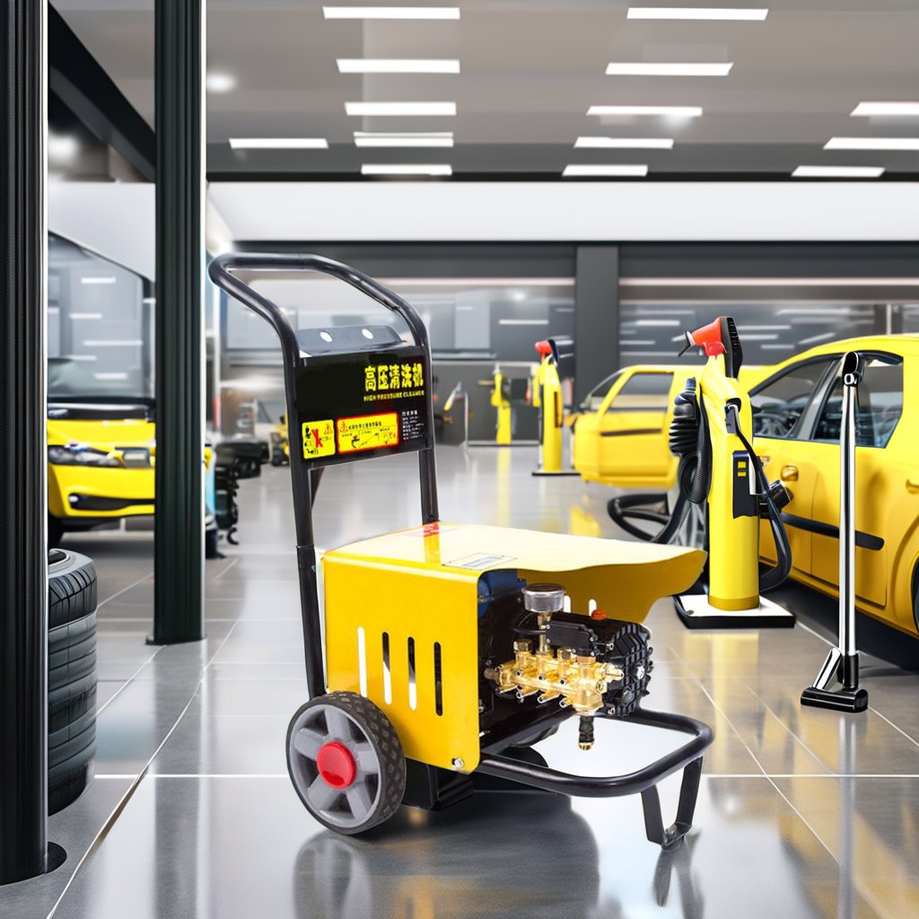 High Pressure Car Washer Automatic Commercial Copper Material Cleaner Machine