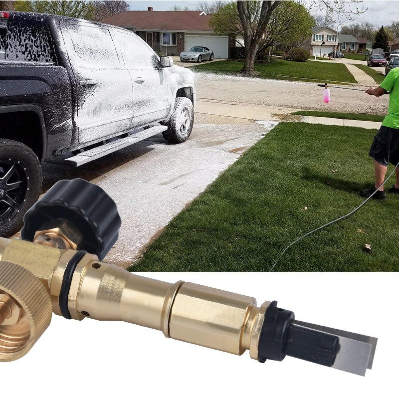 High Pressure 1L Bottle Adjustable Car Washer Foam Nozzle Car Washing Foam Gun Cannon