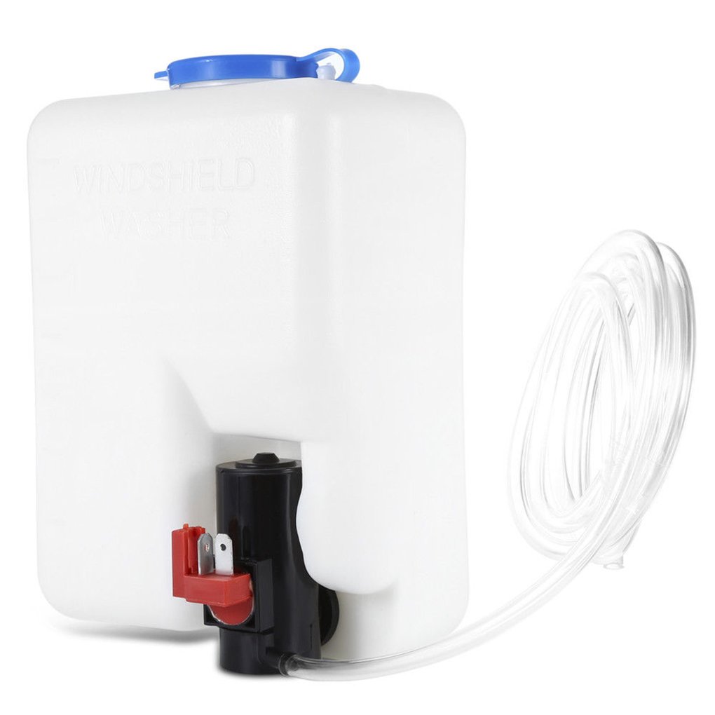 Universal Auto Car Wiper Washer Tank Windscreen Washer System With Pump 12V Windshield Wiper Washer Bottle