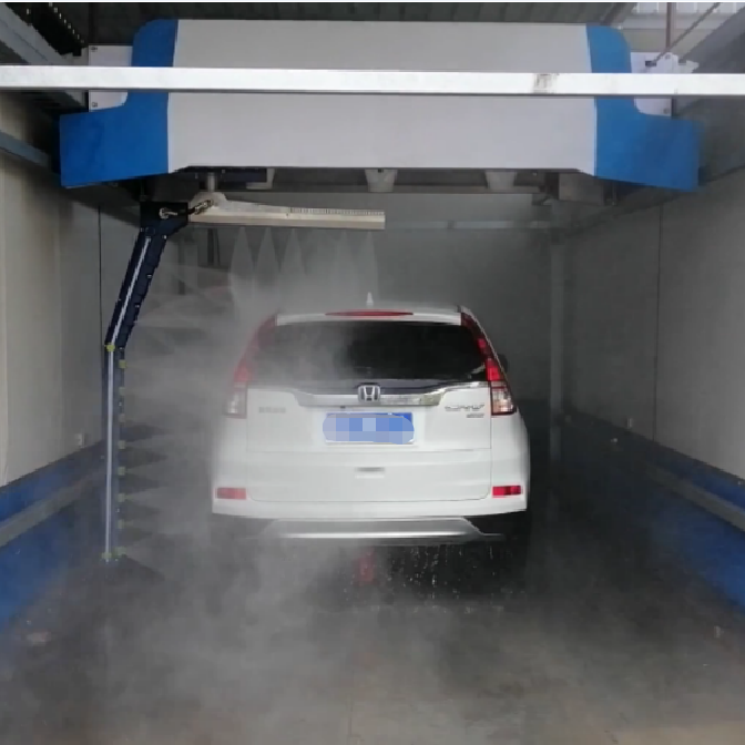 360 High pressure automatic touchless car wash machine car washer Touch Free wash machine system fully automatic