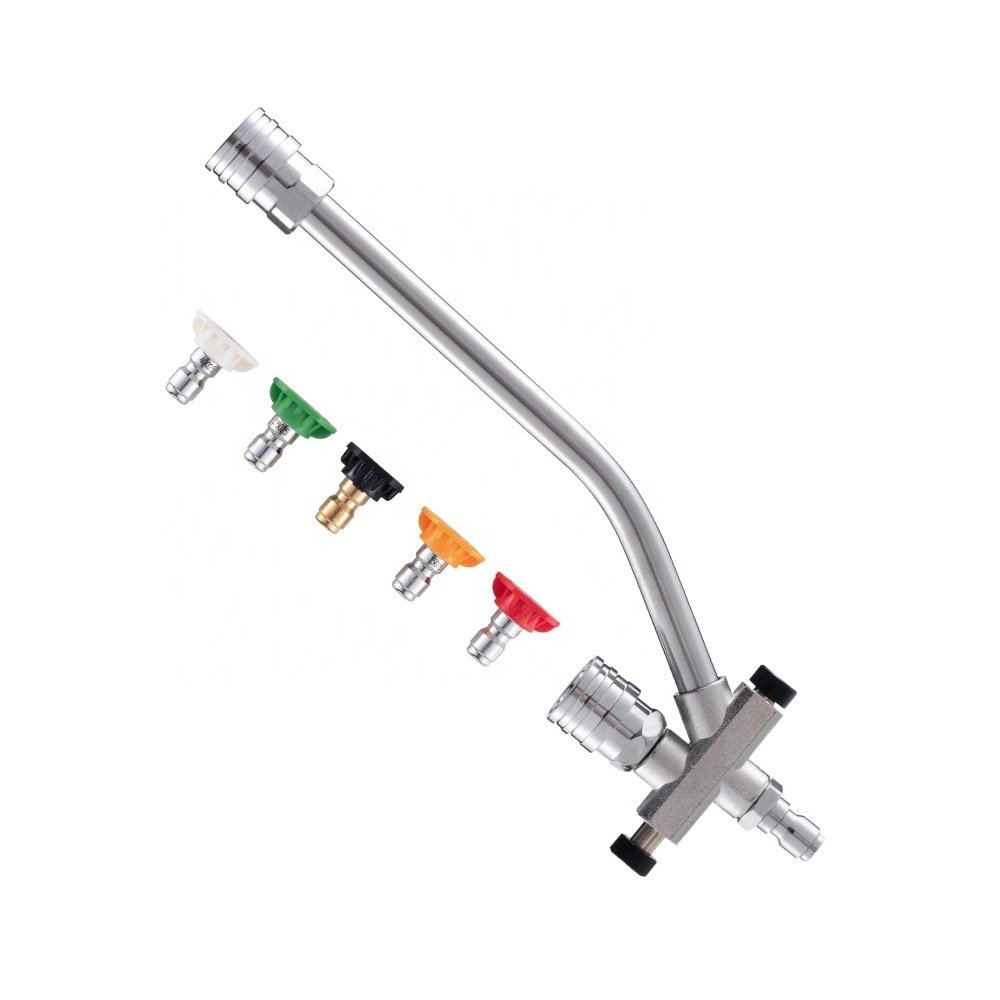 Foam cannon 2 way adjustable adapter foam/ water sprayer attachment car wash gun spare part