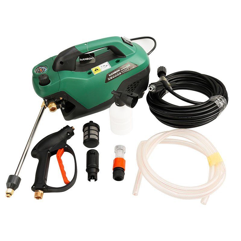 Car Washer 1800w Portable Powerful Home Pressure Washer Car Cleaning Induction Motor High Pressure Water Pump