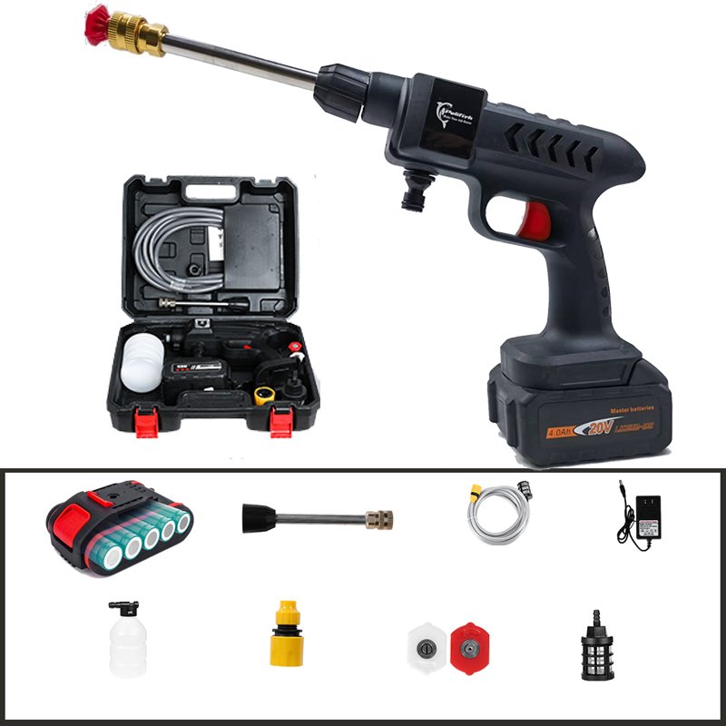 Best Seller Vehicle Washer Gun Lightweight Car Pressure Washer Cordless Portable Car Washer