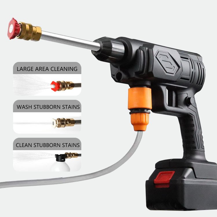 LARIX 21v Lithium electric cleaning machine portable car wash gun spray pressure gun car washer