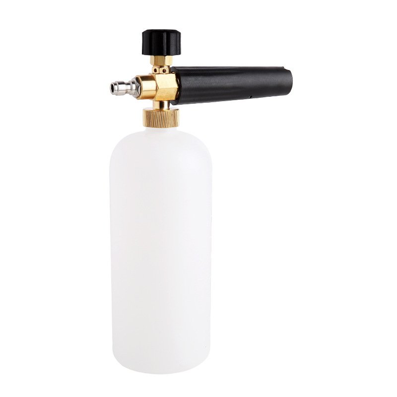 High Pressure Car Washer Kit With 1/4 Quick Connector Car Cleaning Transparent Bottle Foam Lance