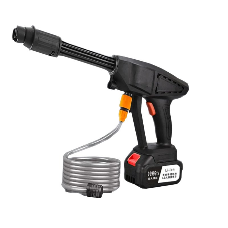 2023 new type wireless car washer machine portable electric high pressure water gun car washer