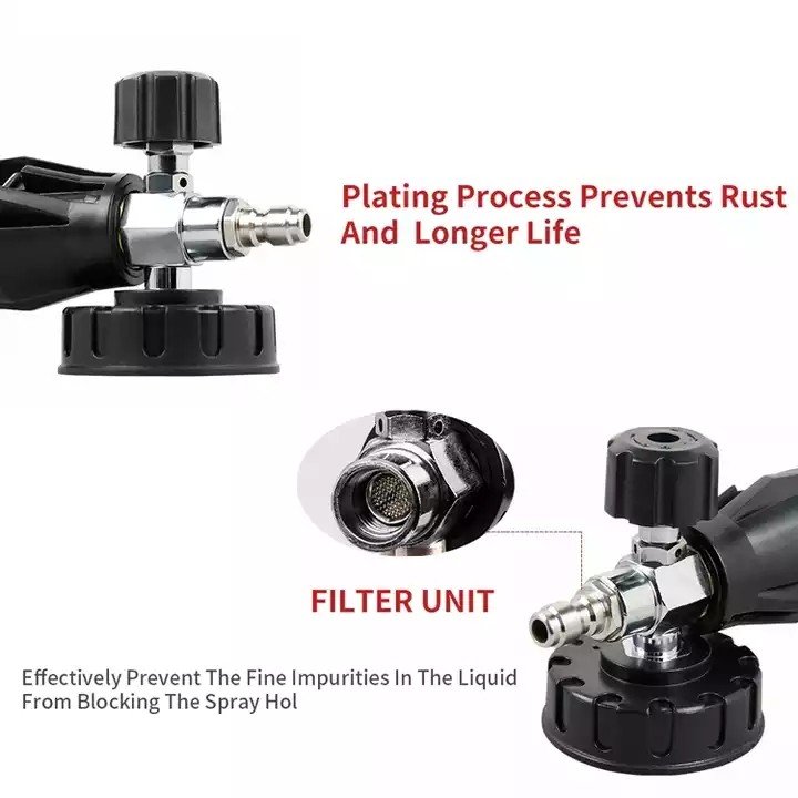 NBT Car Washer Parts Power Washer Foam Cannon Lance Car Cleaning High Pressure Snow Foam Generator