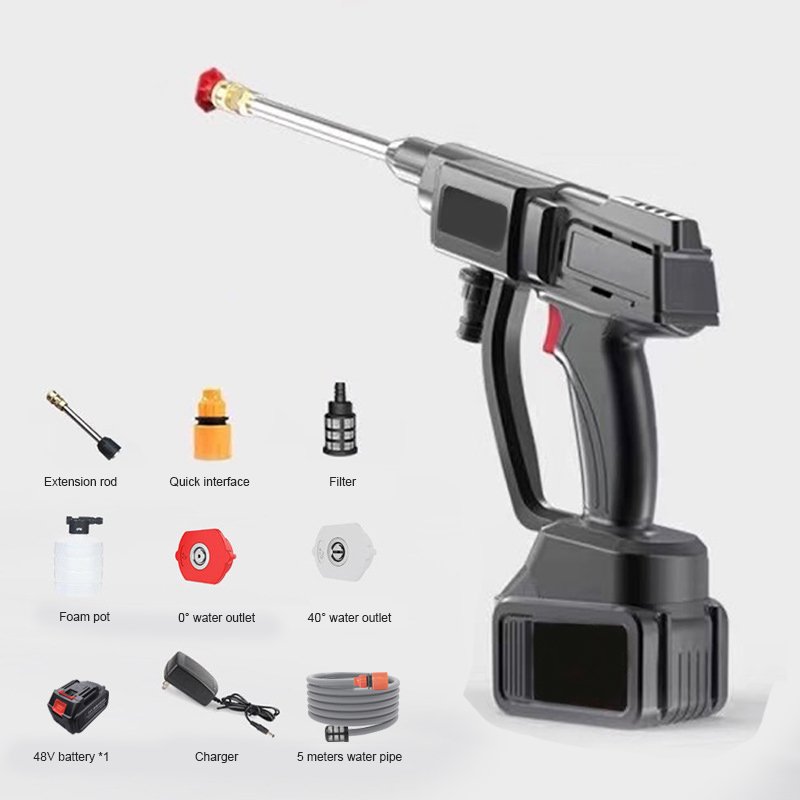 LANDSEA High Quality Spray Range Cordless High Pressure Car Washer Cleaning Gun