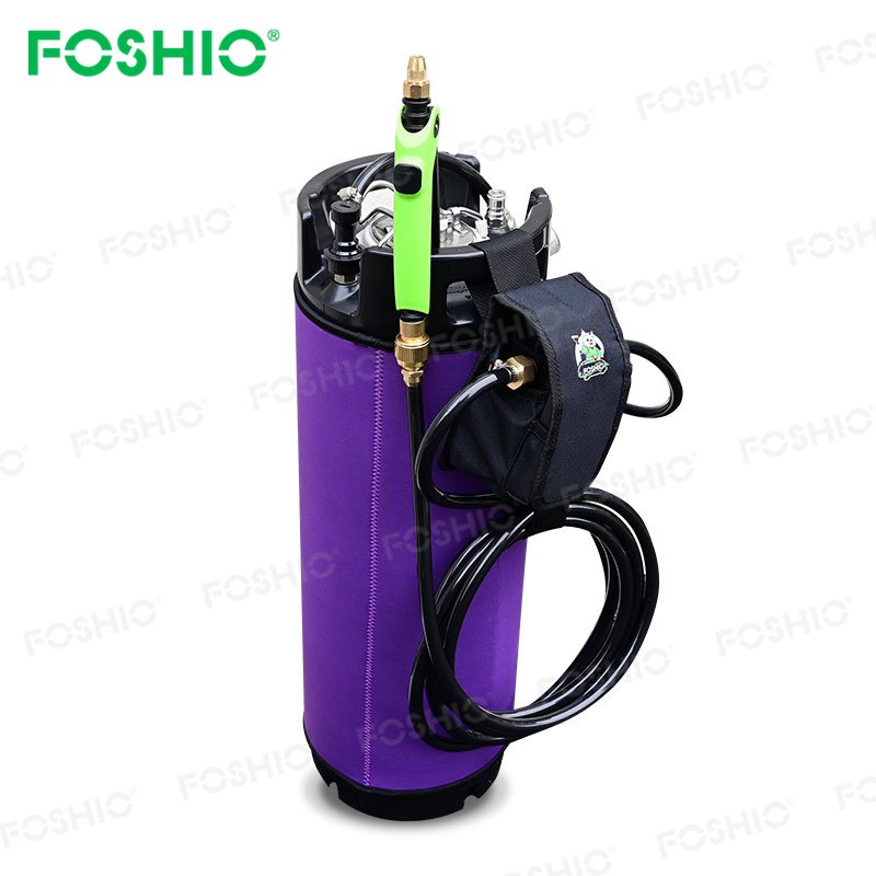 Foshio Customize 19L Electric Water Tank For Car Detailing Washer Ppf Tpu Window Tint Keg Sprayer