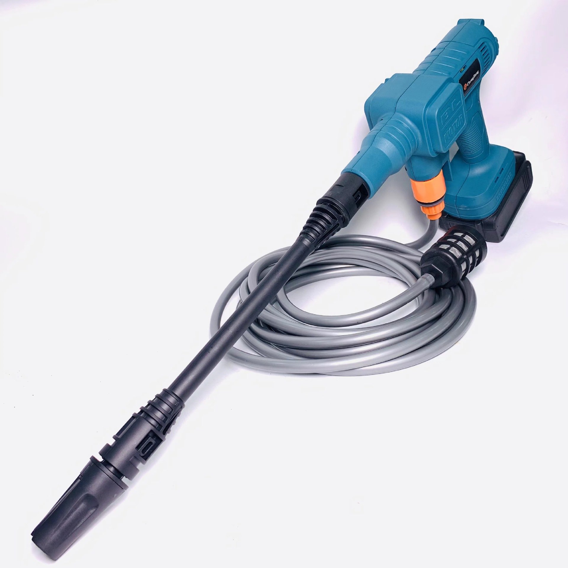 800W High Pressure Brushless Lithium Electric Car Washer Portable Water Spraying Gun Cordless Car Washing Machine Cleaning Tools