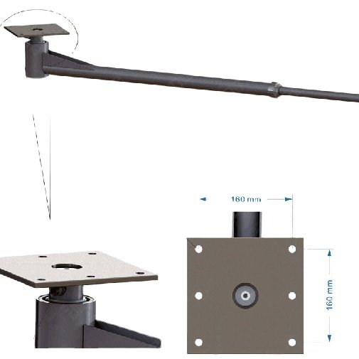 Fuou High-Voltage Cantilever Stainless Steel Open Cantilever Rotating Car Wash Arm Rotates 360 Degrees To Portable Car Wash