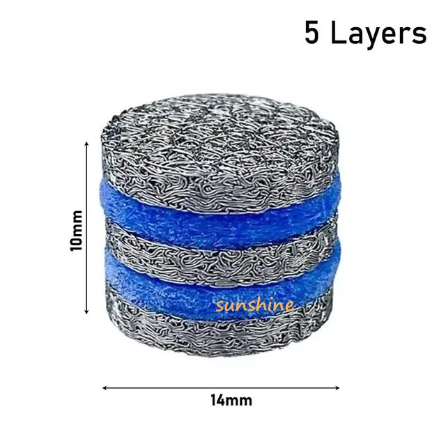 SS Car Washer Multi-layer Mesh Nozzle SS Richer Lather Snow Foam Lance Parts Mesh Filter for High Pressure Washer Foam Cannon